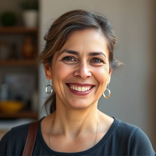Foto de Maria Oliveira, cliente satisfeita
